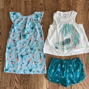 Mermaid pj set
